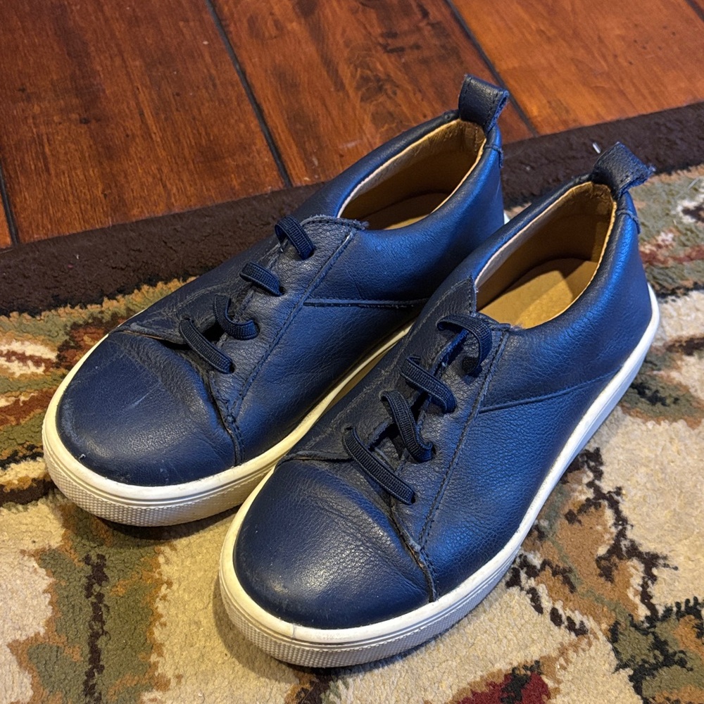 Freshly Picked Dark Blue Kids Sneakers